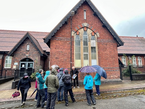 St James School on the Historic London Walk