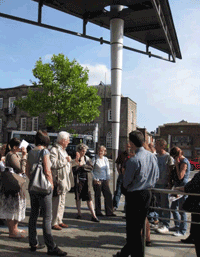 PHS guided walk in Burslem